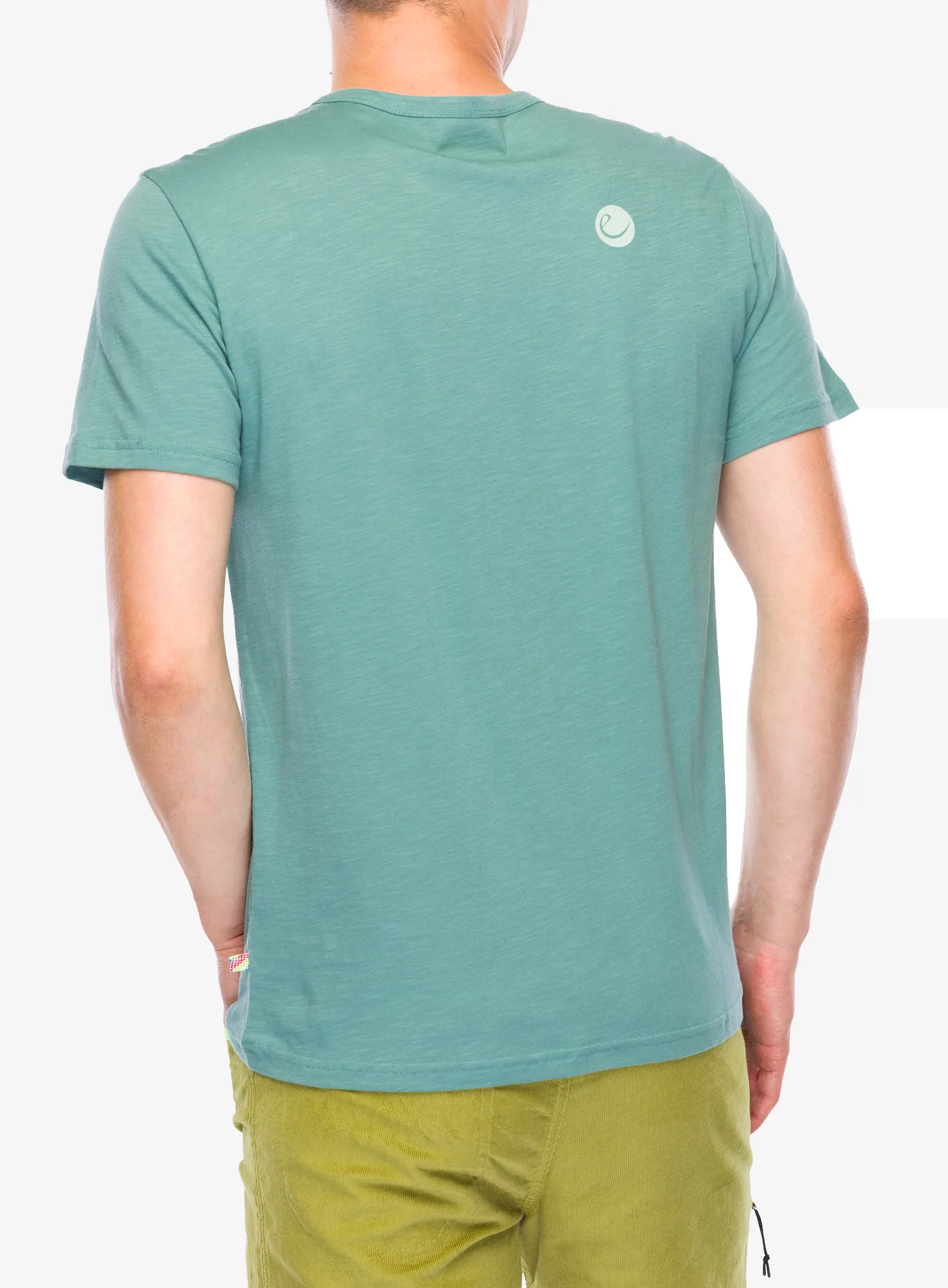 Памучна тениска Edelrid Highball T-Shirt IV - mineral