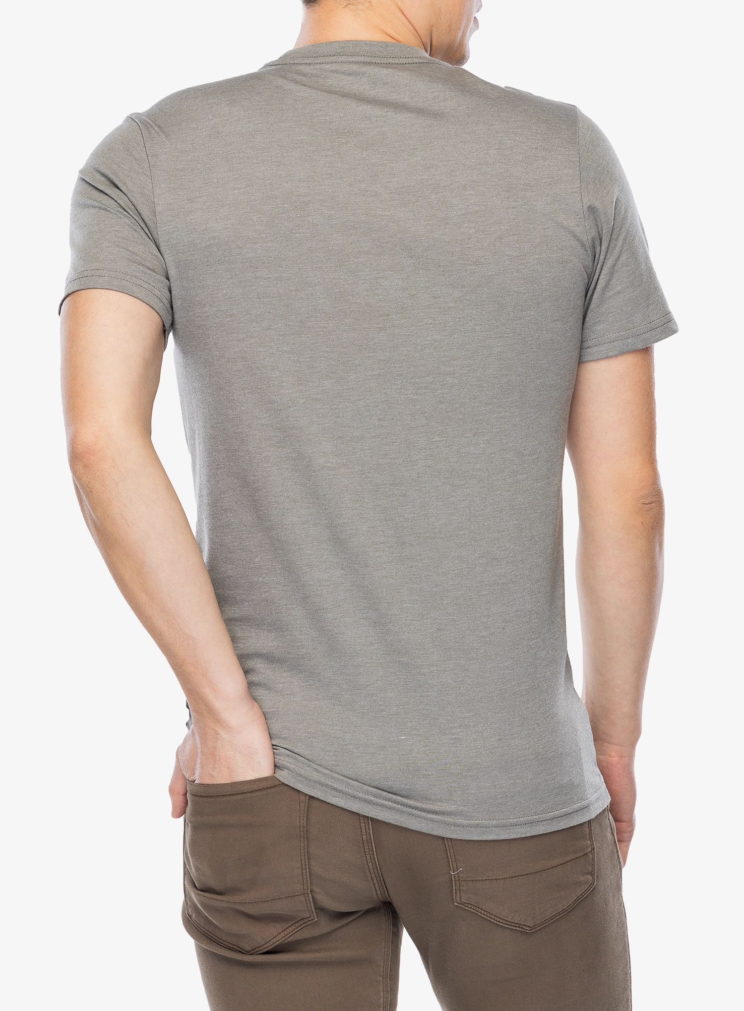Памучна тениска Fox Absolute SS Prem Tee - heather graphite
