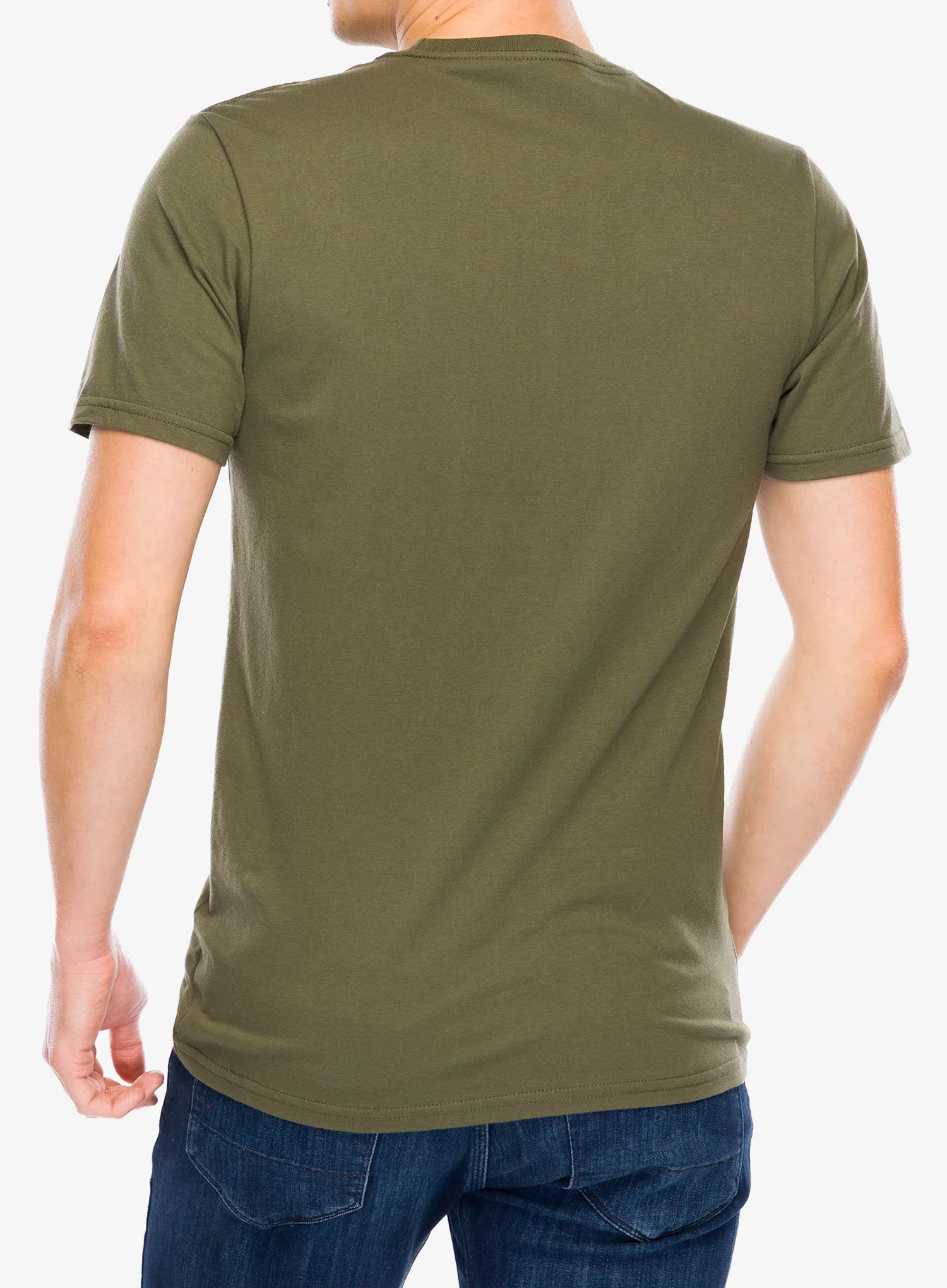 Памучна тениска Fox Absolute SS Prem Tee - olive green
