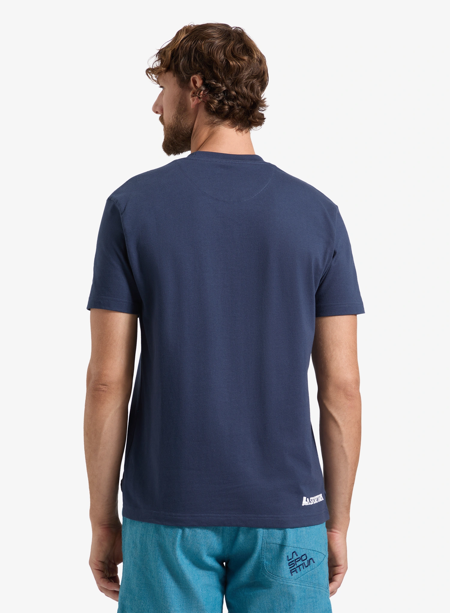 Памучна тениска La Sportiva Moon Rock T-Shirt - chalk/night sky