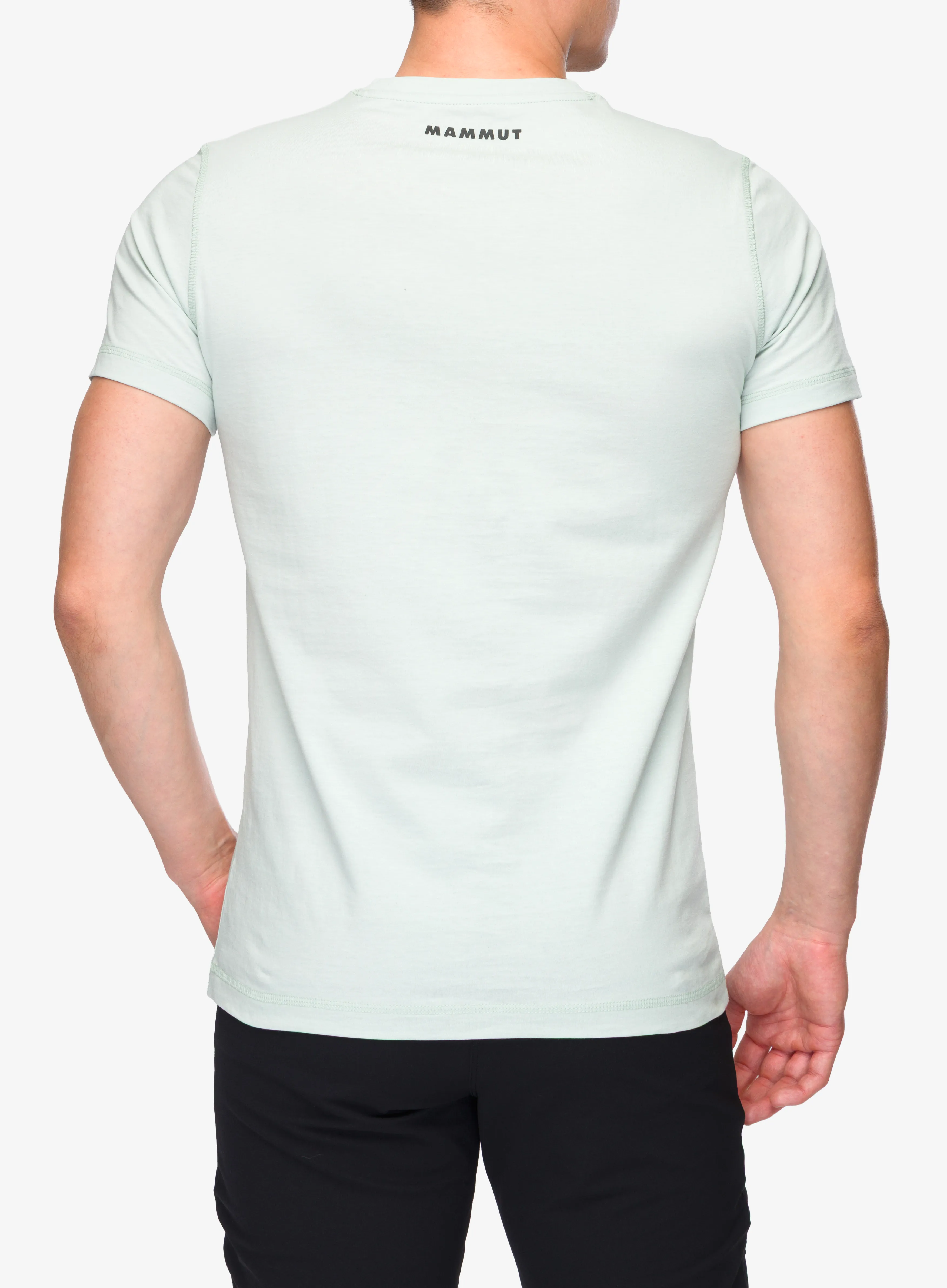 Памучна тениска Mammut Core T-Shirt Classic - silver sage