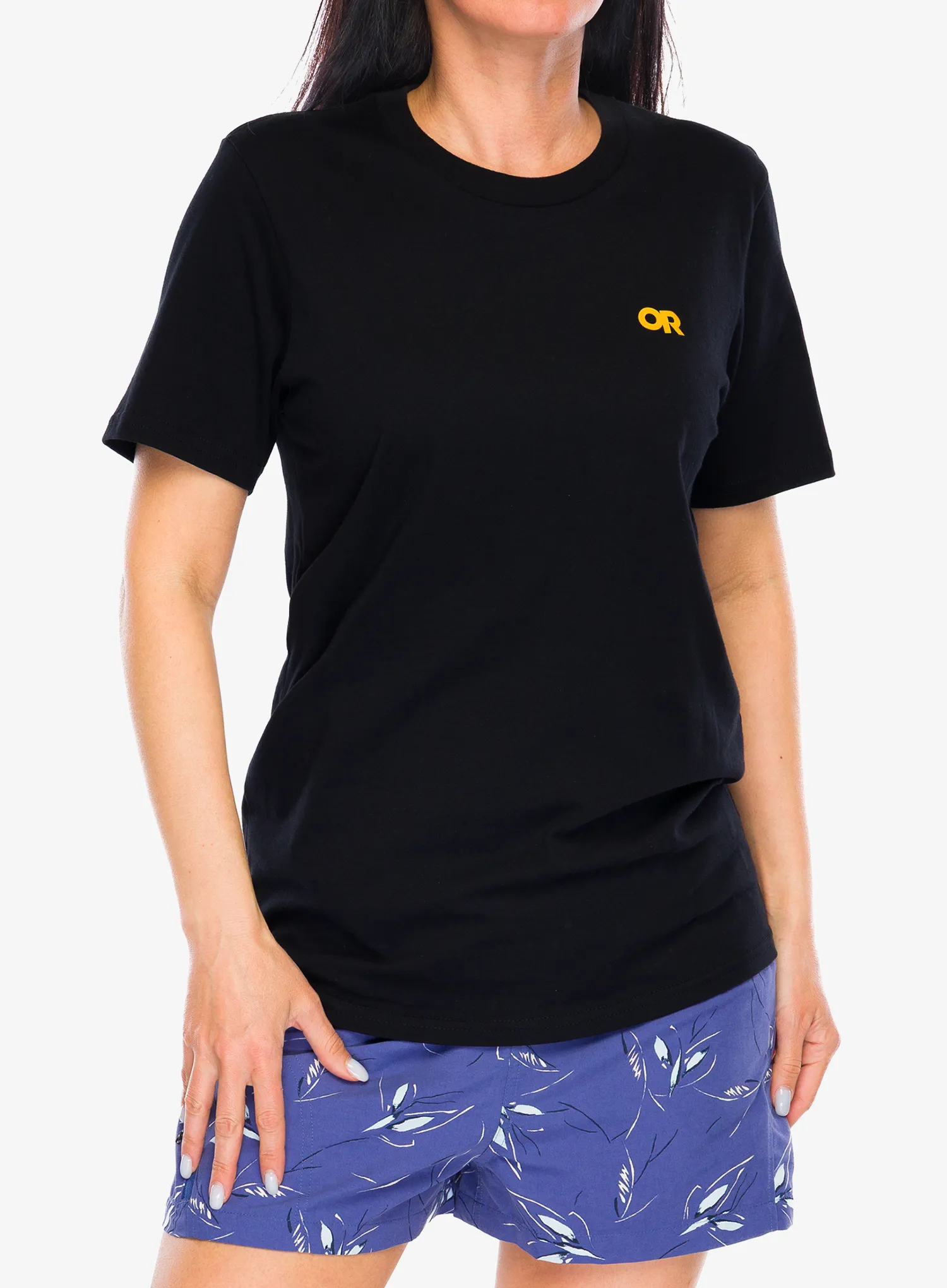 Памучна тениска Outdoor Research Spoked Logo T-Shirt - black