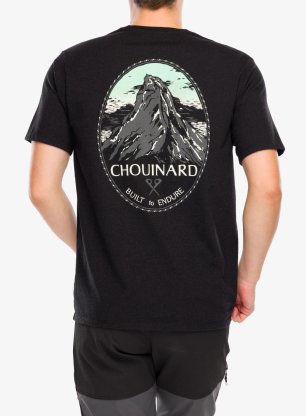 Памучна тениска Patagonia Chouinard Crest Pocket Responsibili-Tee - ink black