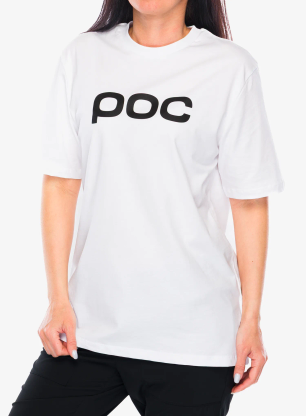 Памучна тениска POC Tee - hydrogen white