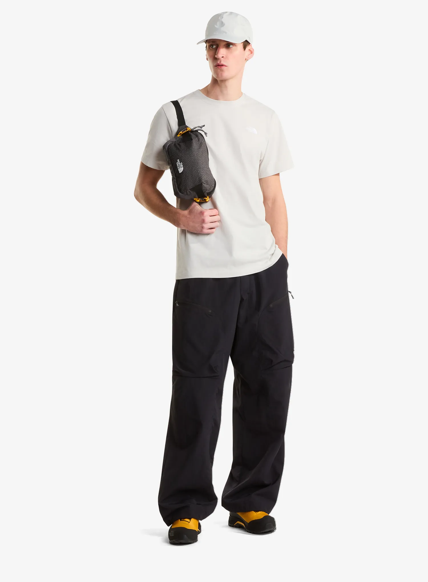 Памучна тениска The North Face Evolution Simple Dome Regular SS - cumulus cloud