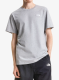 Памучна тениска The North Face Evolution Simple Dome Regular SS - pale grey