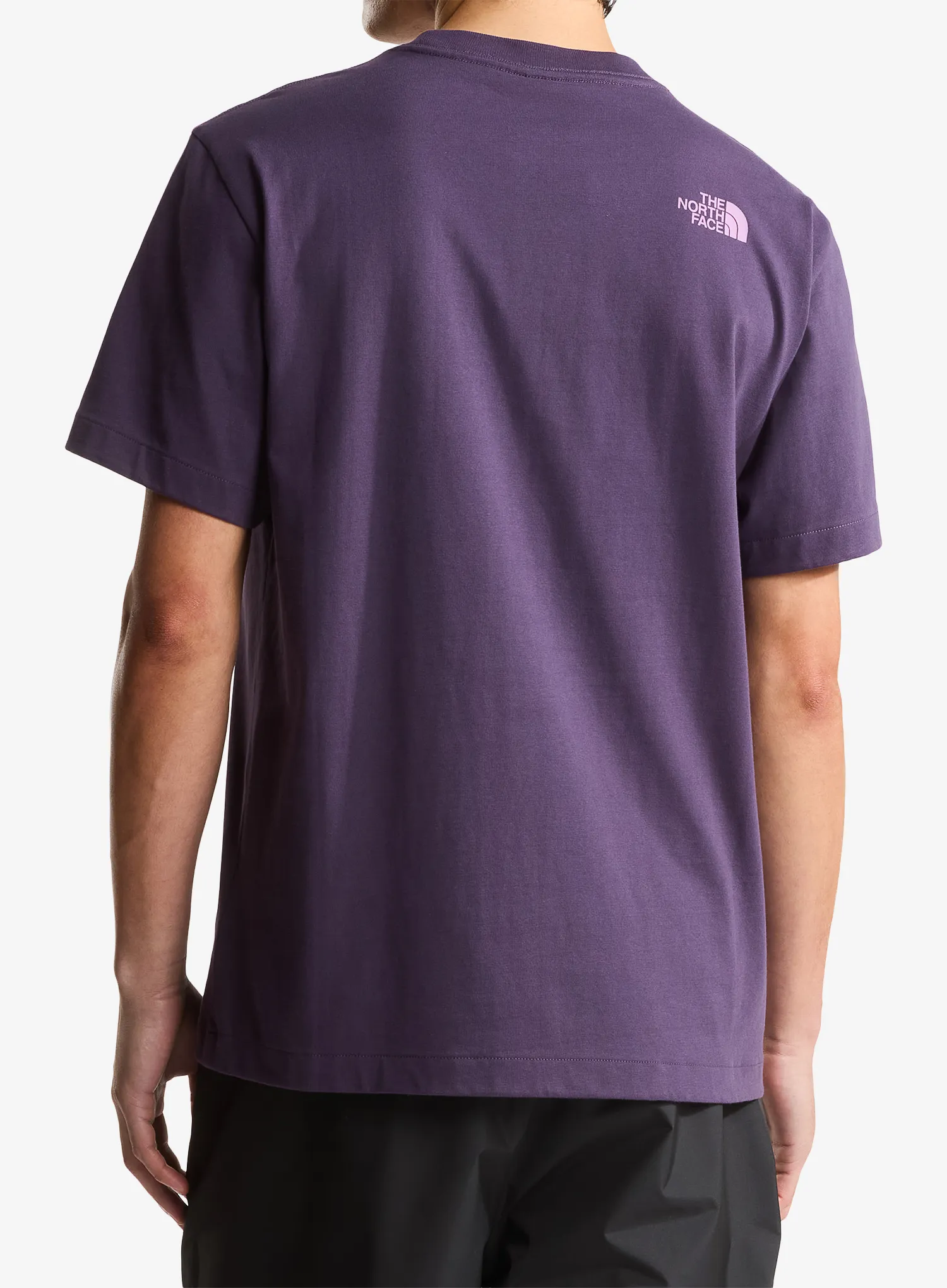 Памучна тениска The North Face Logo Twist Relaxed SS Tee - endless dusk