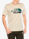 Памучна тениска The North Face S/S Mountain Line Tee - gravel