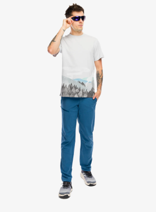 Памучна тениска Turbat Fog T-Shirt - vapour blue