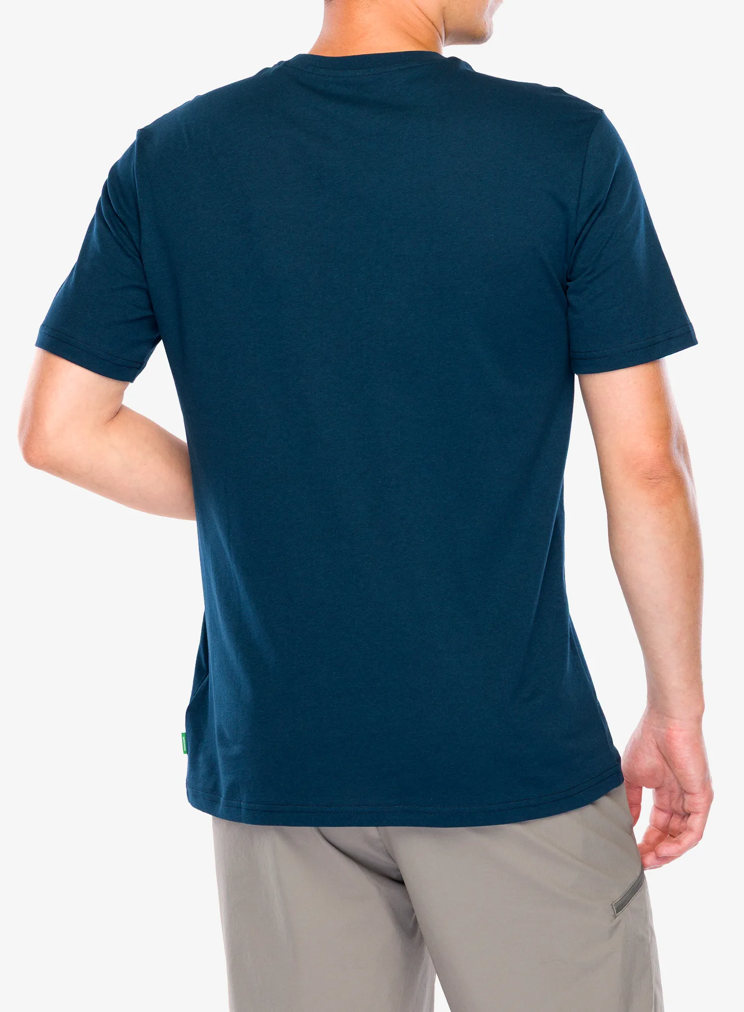 Памучна тениска Vaude Cyclist T-Shirt V - dark sea/blue