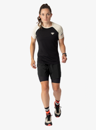 Дамска тениска за бягане Dynafit Alpine Pro S/S Tee - overcast