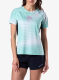 Дамска тениска за бягане Rossignol Sapa Ultra Tee - white line fogg