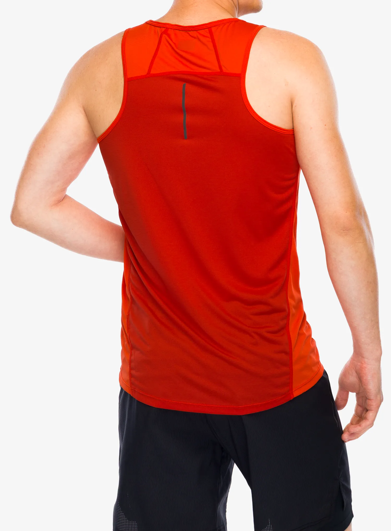 Тениска за бягане Inov-8 Performance Vest - fiery red/red