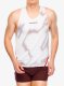 Тениска за бягане Salomon S/Lab Speed Singlet - white/and