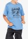 Тениска за момче Columbia Fork Stream Short Sleeve Graphic Shirt - skyler/lakeside badge