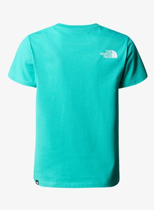 Тениска за момче The North Face S/S Easy Tee - geyser aqua