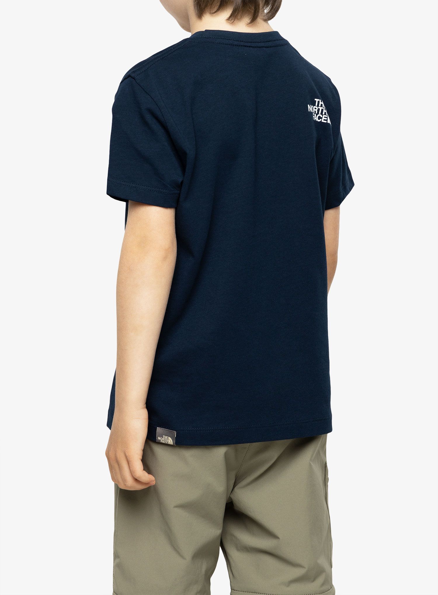Тениска за момче The North Face S/S Easy Tee - summit navy