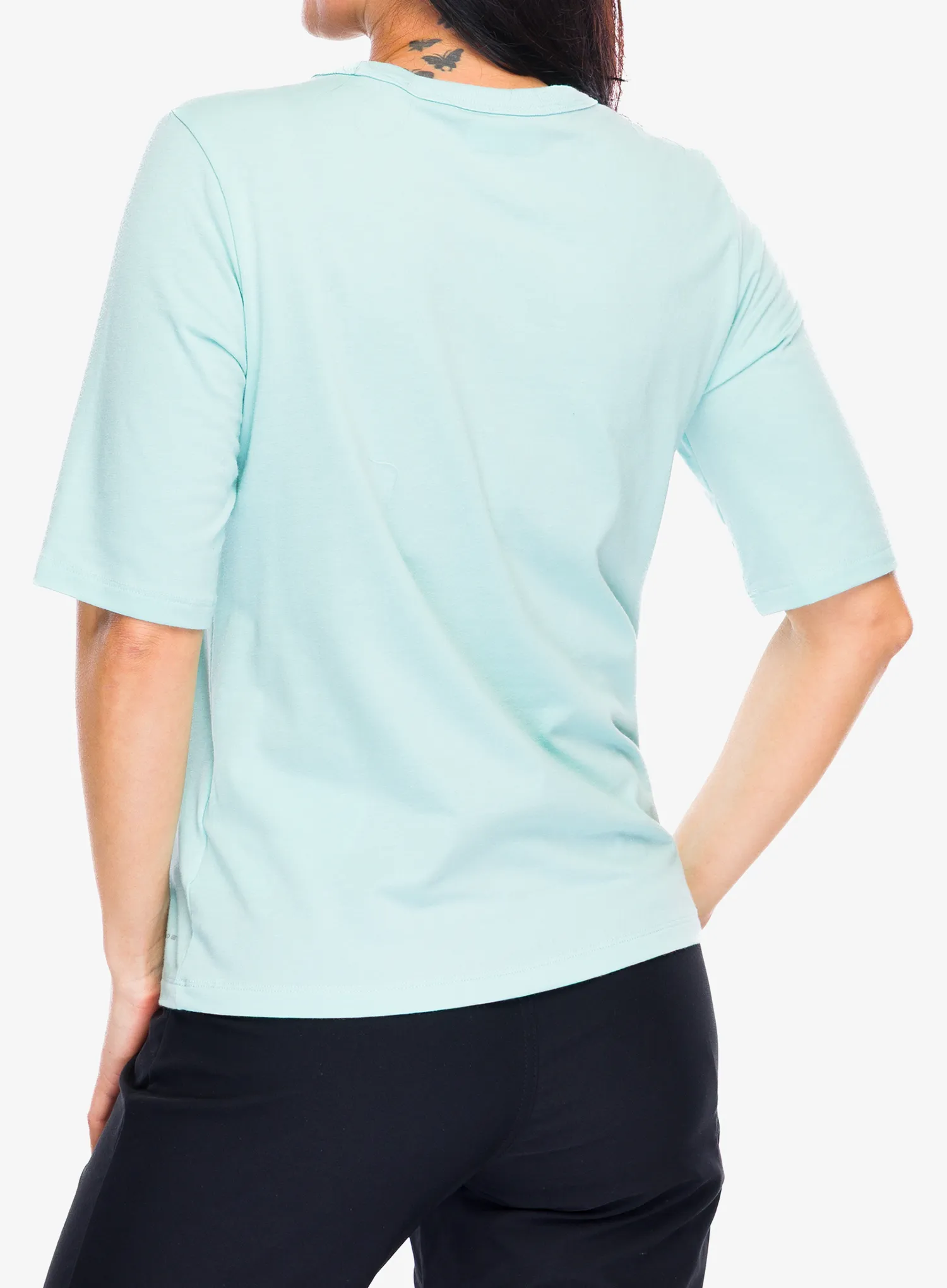 Дамска тениска Columbia Sun Trek 1/2 Sleeve Tee - spray/spray