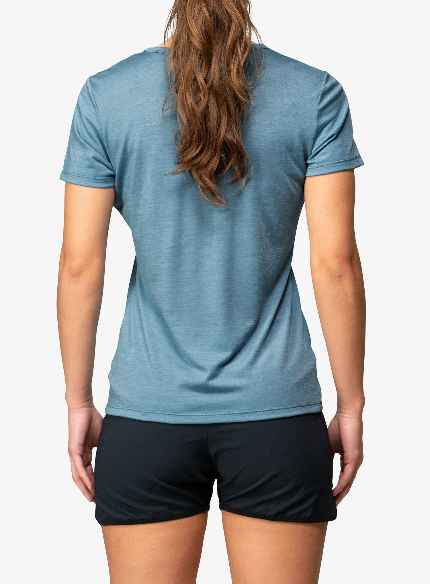 Дамска тениска Devold Active Spring Tee - skyblue