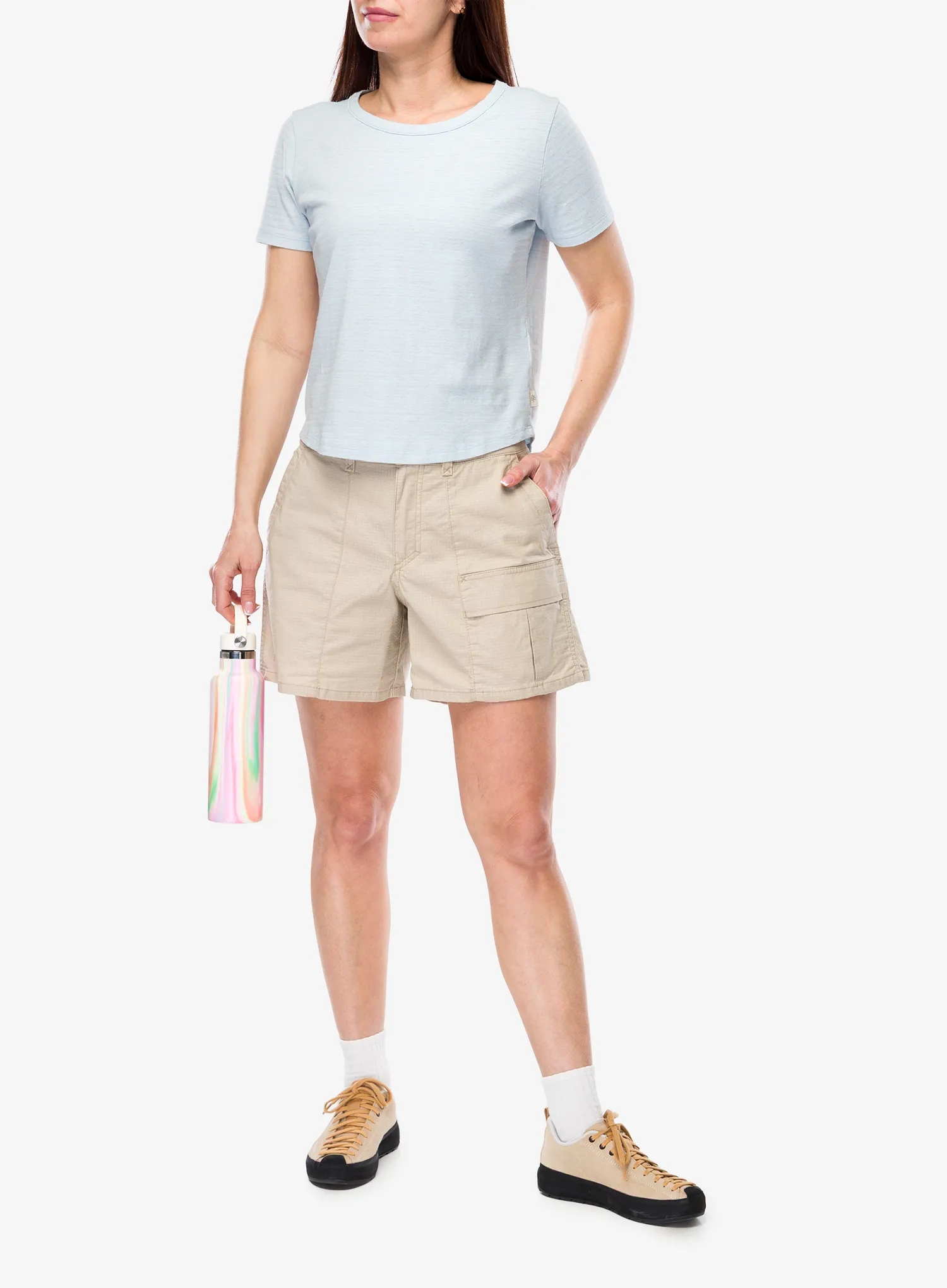 Дамска тениска Royal Robbins Vacationer Boxy Tee - skyway str