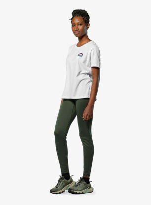 Дамска тениска Salewa Eagle Anniversary T-Shirt - optical white