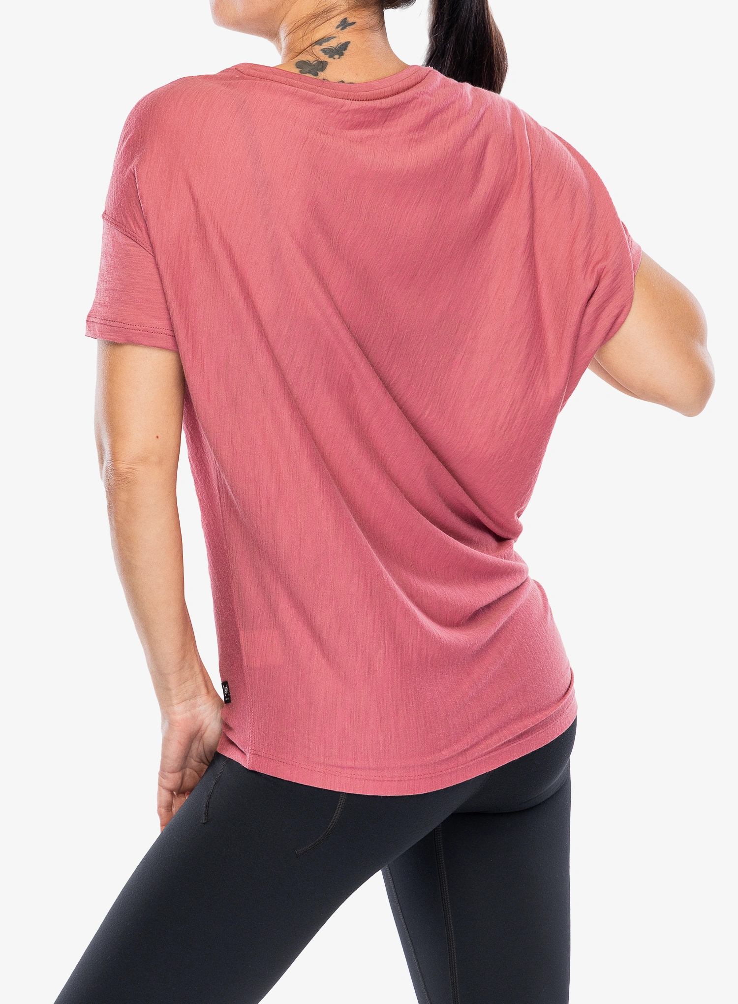 Дамска тениска Super.natural Yoga Loose Tee - mauvewood