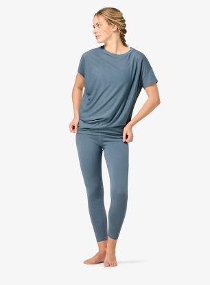 Дамска тениска Super.natural Yoga Loose Tee - stormy weather