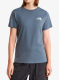 Дамска тениска The North Face Monte Regular Short Sleeve Tee - granite grey