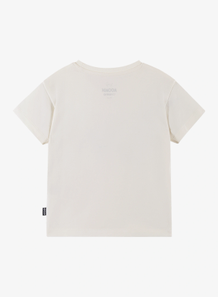 Тениска за деца Reima Moomin Gosa - off white