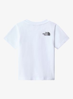 Тениска за деца The North Face S/S Outdoor Graphic Tee - white/steel blue