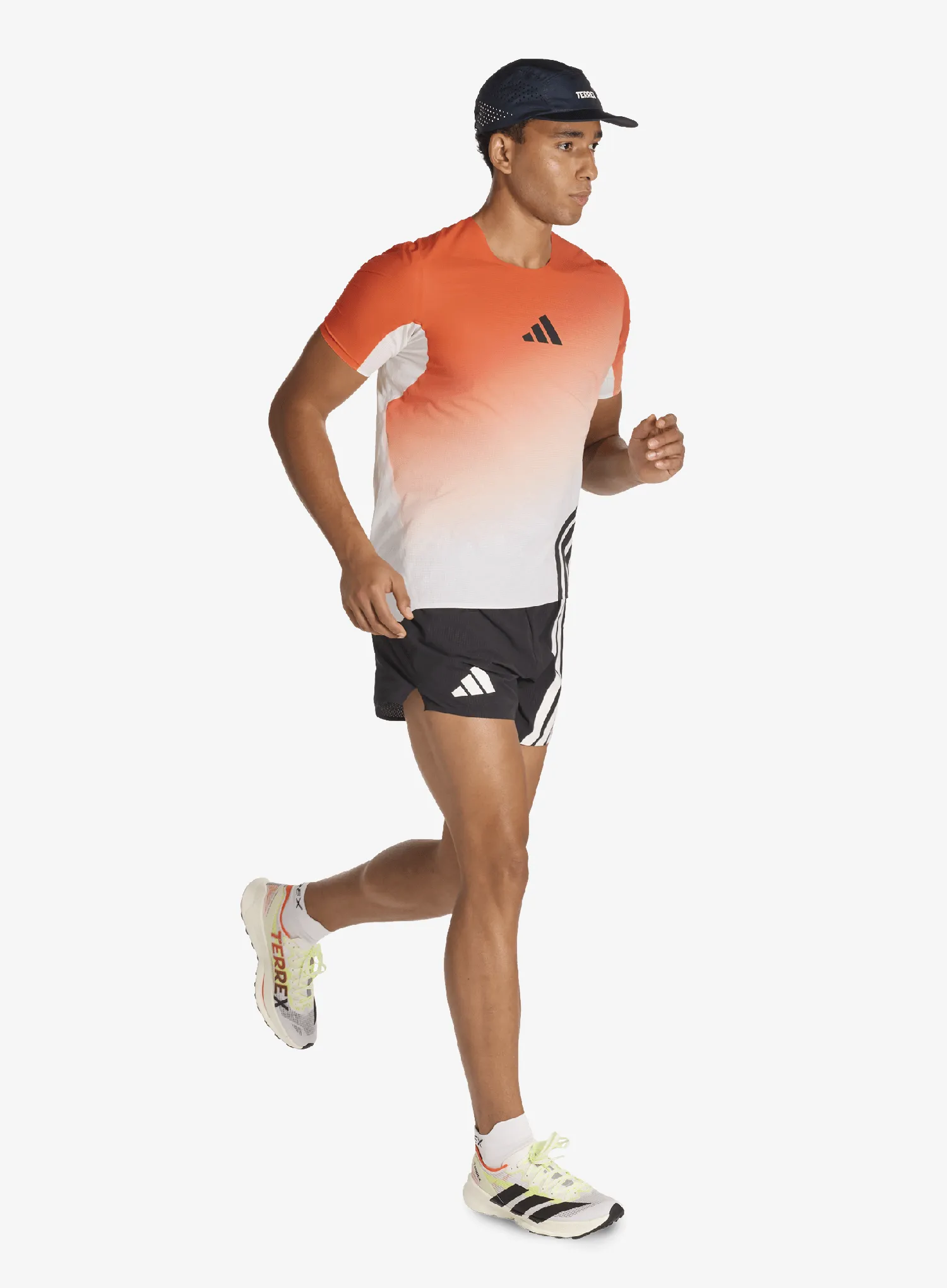 Тениска за бягане adidas TERREX Xperior Pro Tee - white/semi impact orange