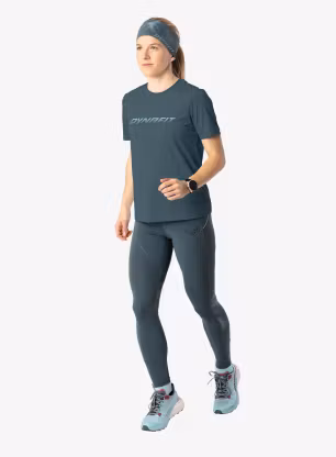 Дамска тениска за бягане Dynafit Trail Reflective T-Shirt - cinder