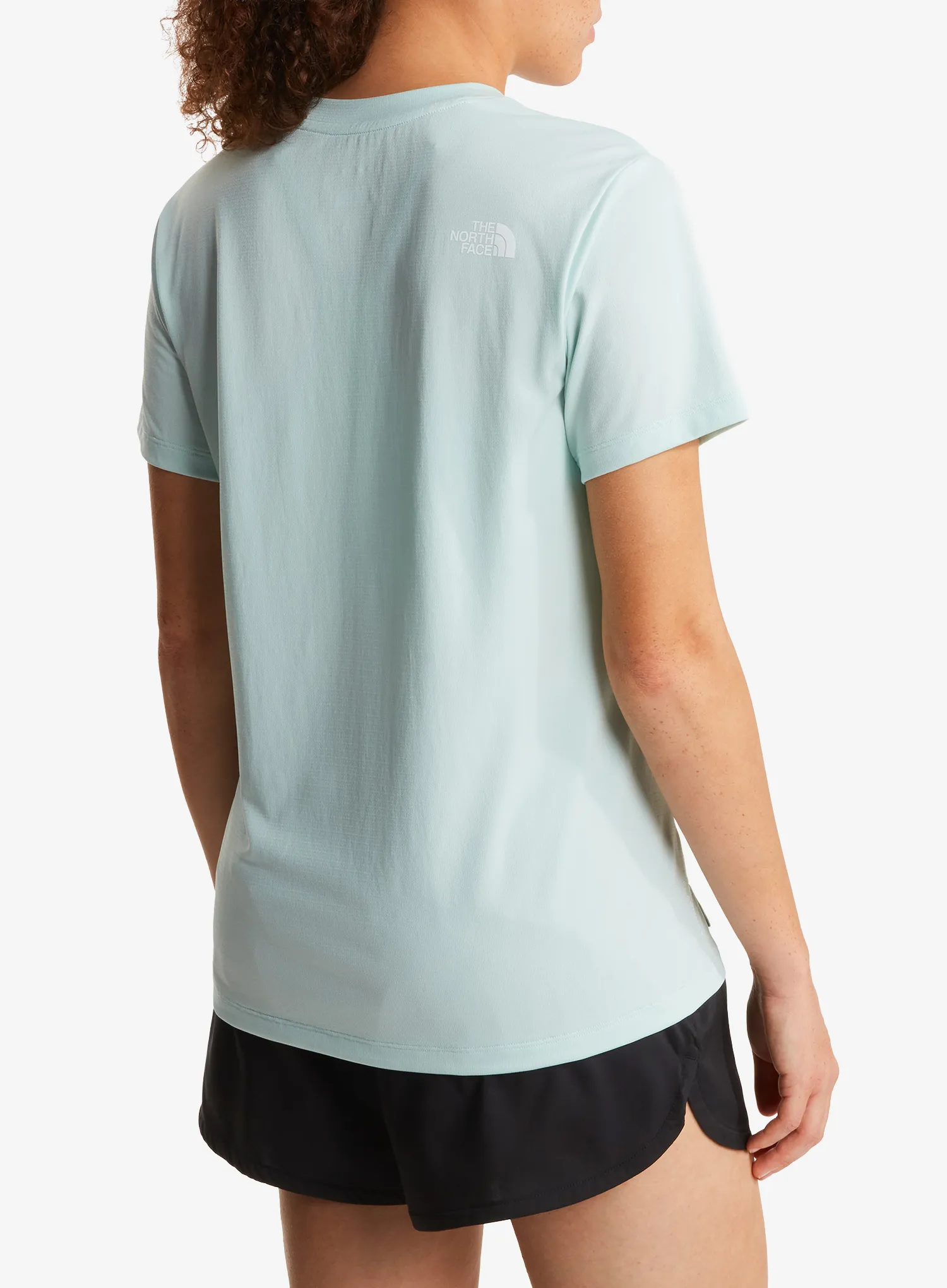 Дамска тениска за бягане The North Face Flex S/S Tee Reg - opal frost