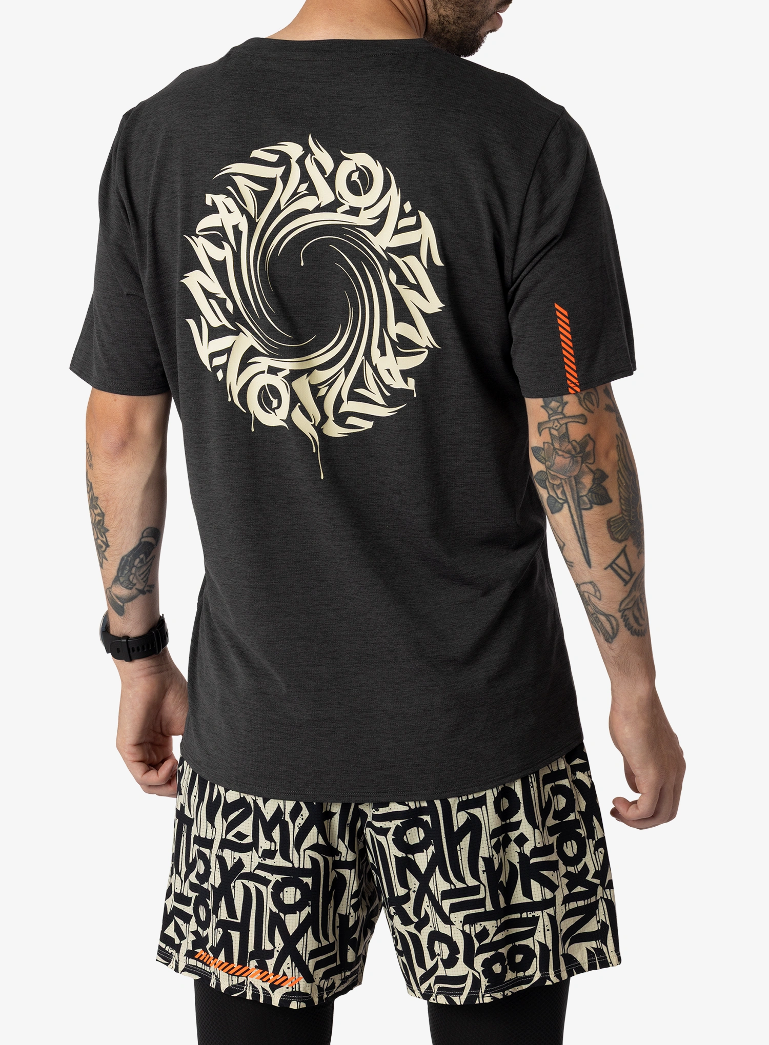 Тениска за бягане Dynafit Trail T-Shirt - black out