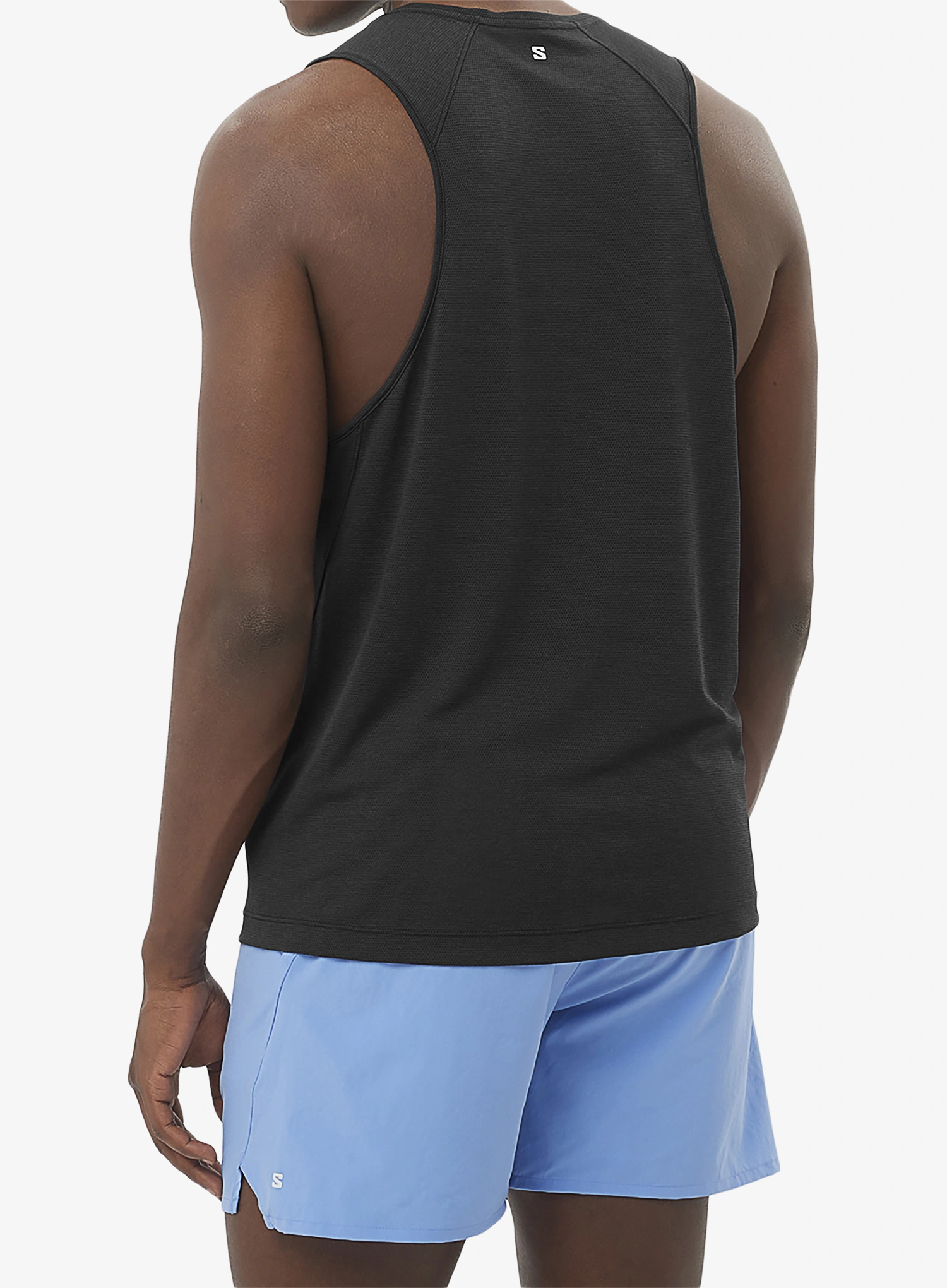 Тениска за бягане Salomon Shkout Core Tank - deep black