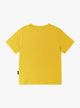 Детска тениска Reima Vauhdikas - clear yellow