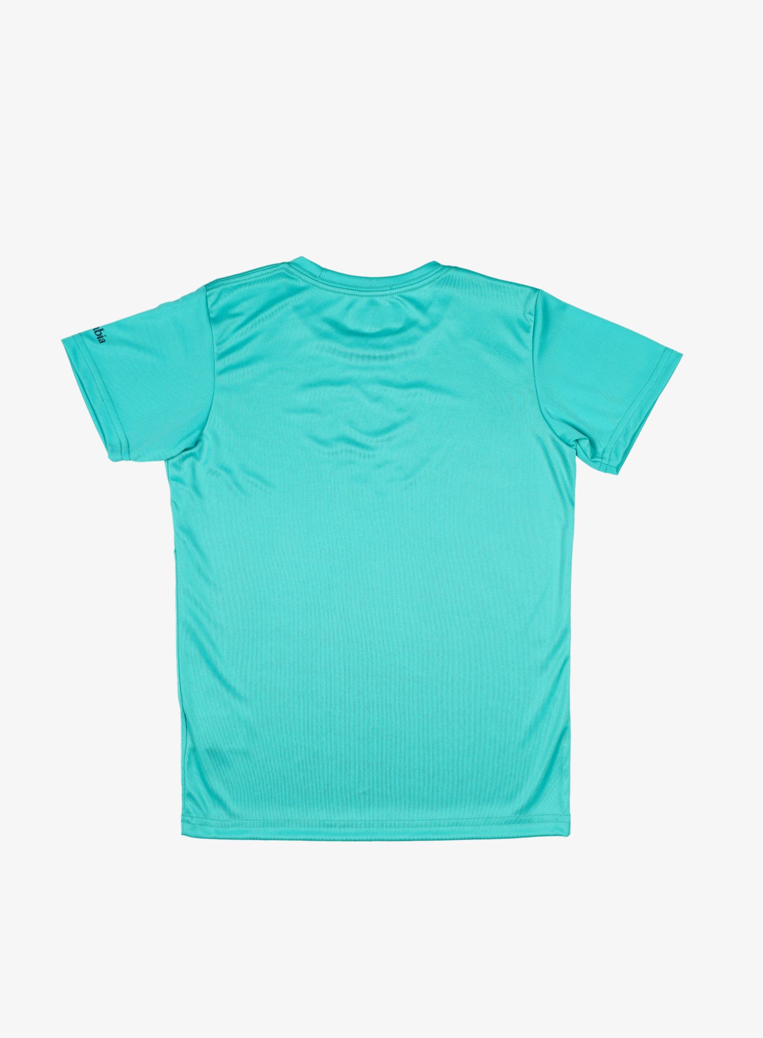 Тениска за момиче Columbia Mirror Creek Short Sleeve Graphic Shirt - geyser/graphic