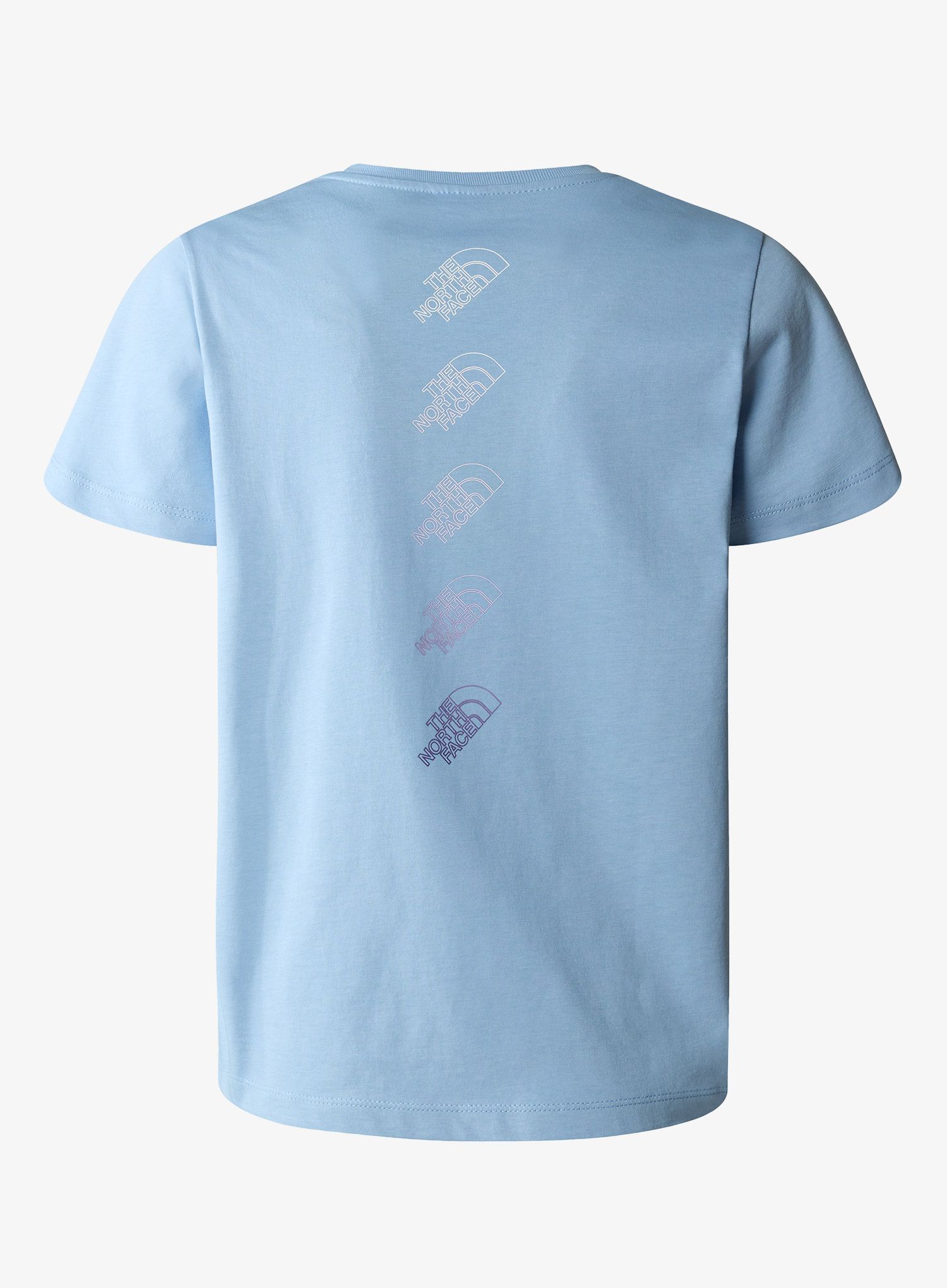 Тениска за момиче The North Face S/S Relaxed  Graphic Tee 2 - steel blue