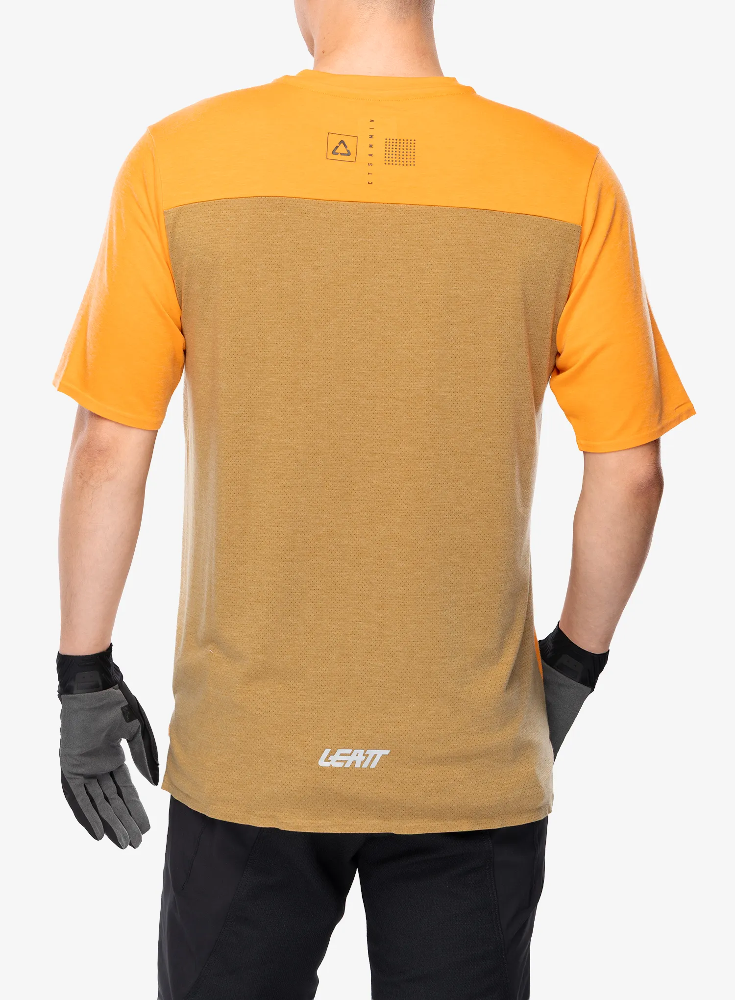 Тениска ендуро Leatt MTB 4.0 Trail Jersey - lager yellow