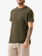 Тениска Flov Powell - olive/light brown