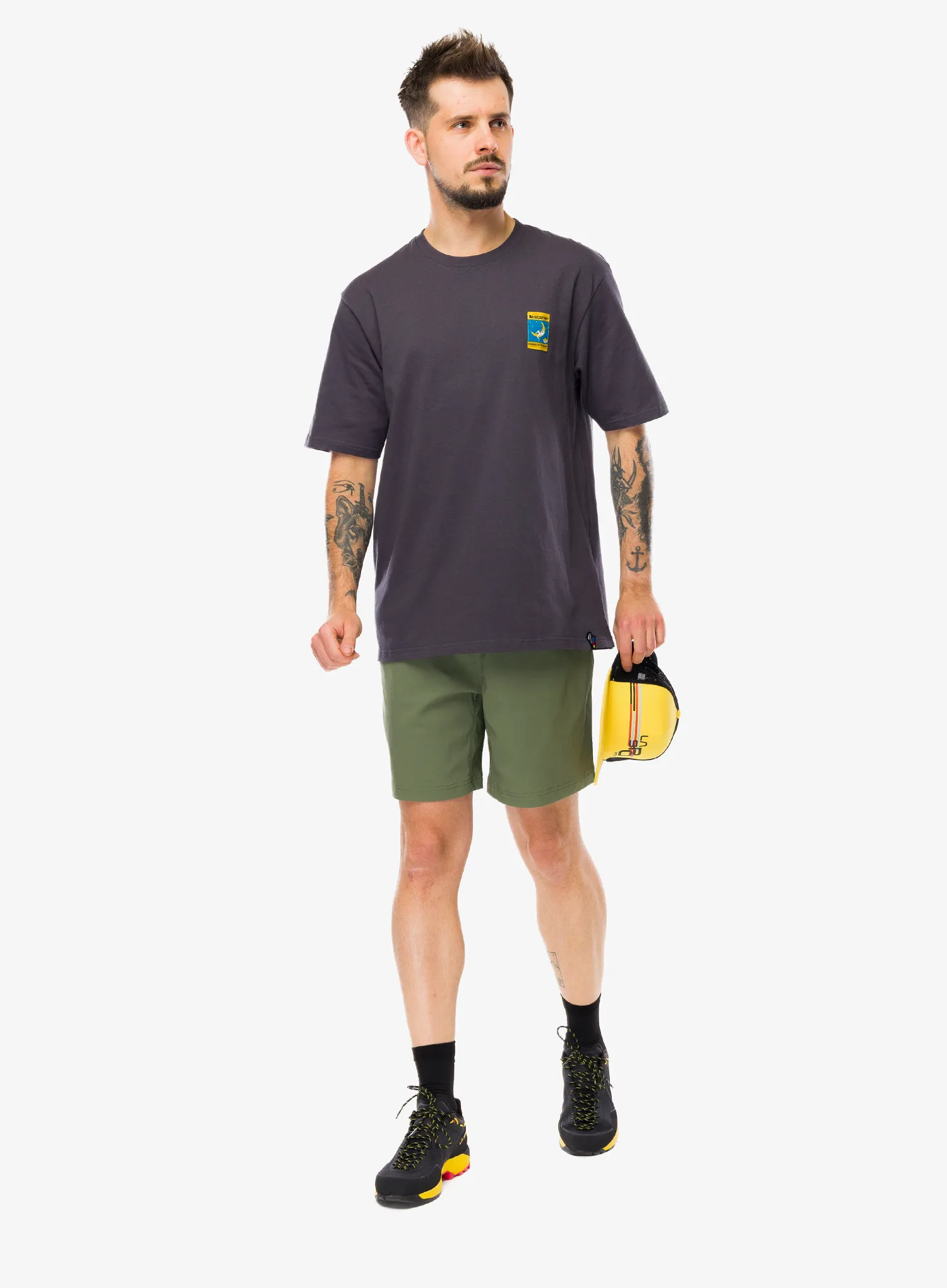 Тениска La Sportiva Moon Patch T-Shirt - onyx