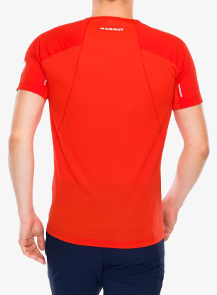 Тениска Mammut Aenergy FL T-Shirt - mammut red