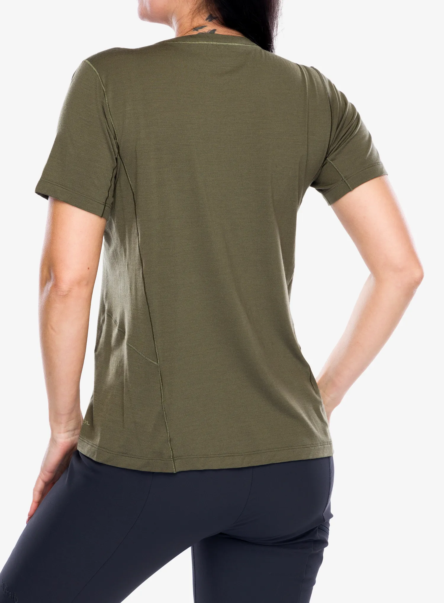 Дамска тениска мерино Arcteryx Lana Merino Wool Crew SS  - tatsu