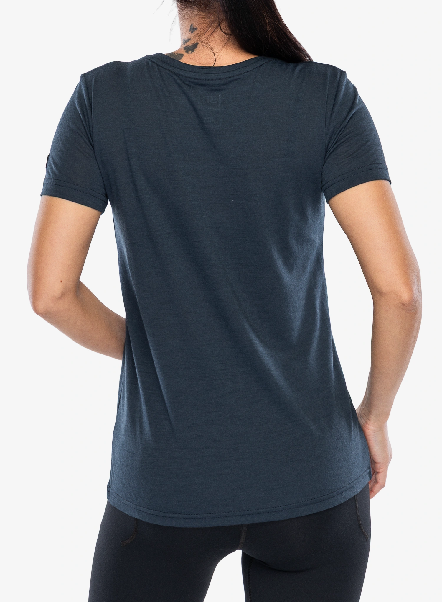 Дамска тениска мерино Super.natural Berggluck Tee - blueberry/cooper