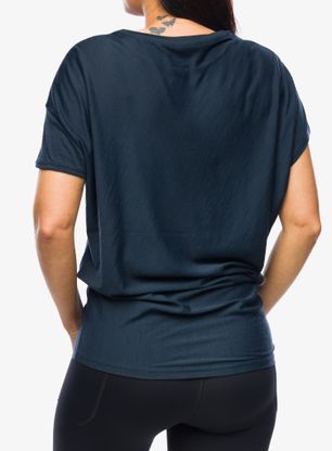 Дамска тениска мерино Super.natural Yoga Loose Tee - blueberry