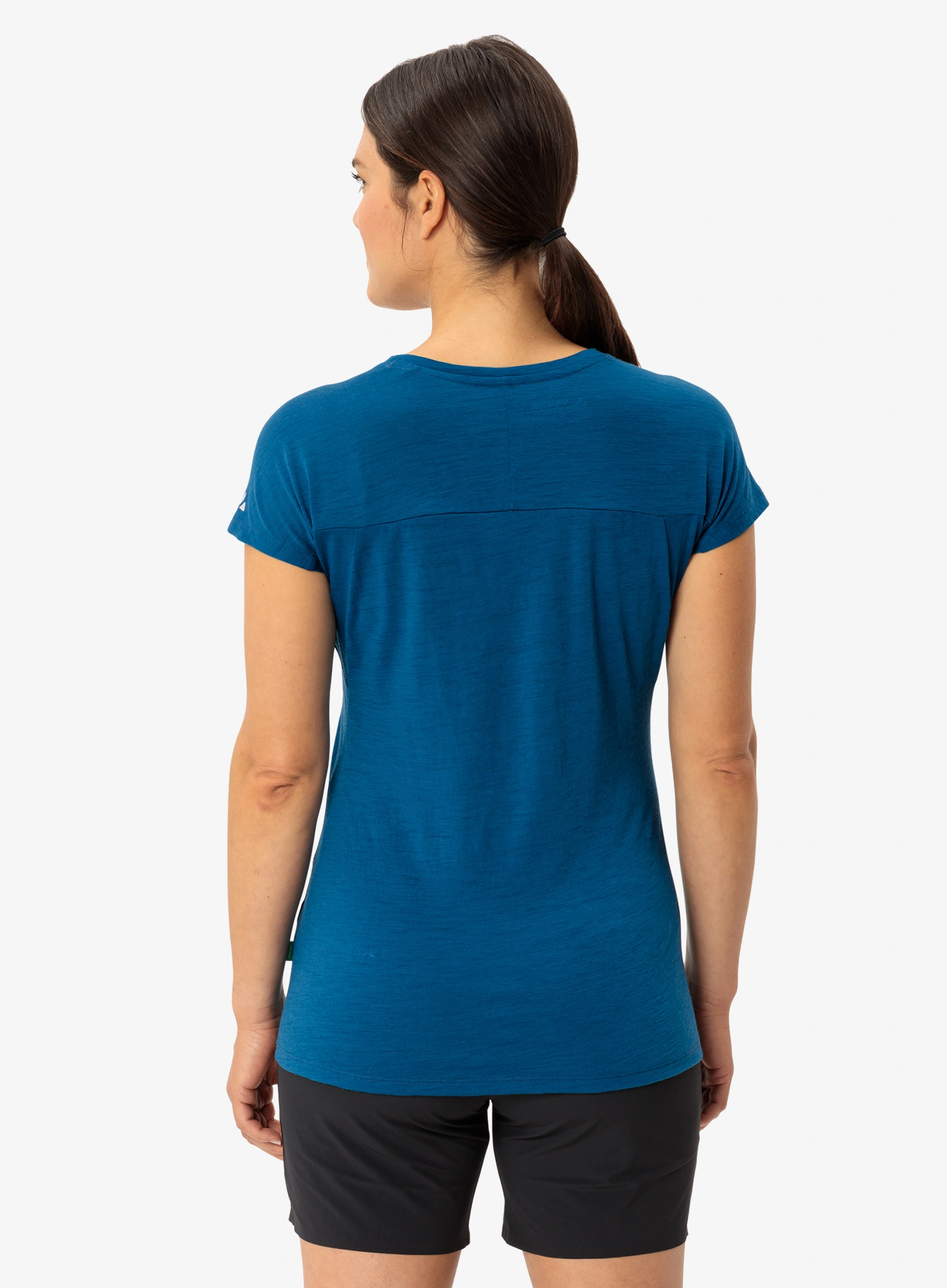 Дамска тениска мерино Vaude Tekoa Wool T-Shirt - shore blue