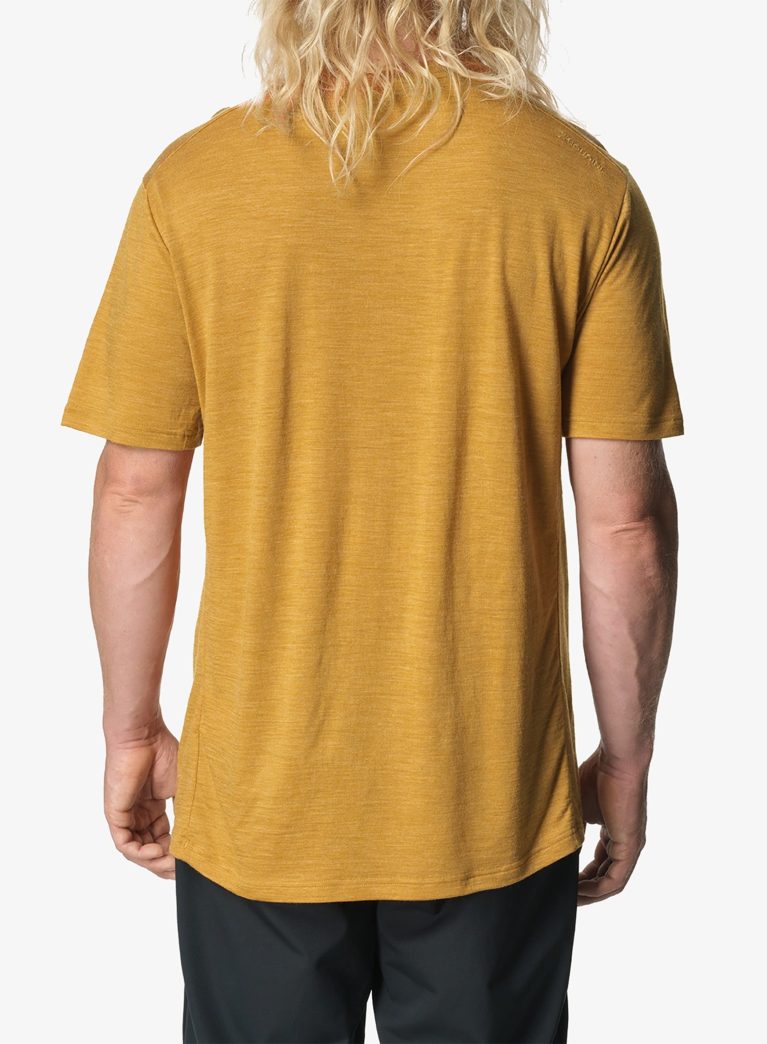 Тениска мерино Houdini Activist Tee - greenish gold
