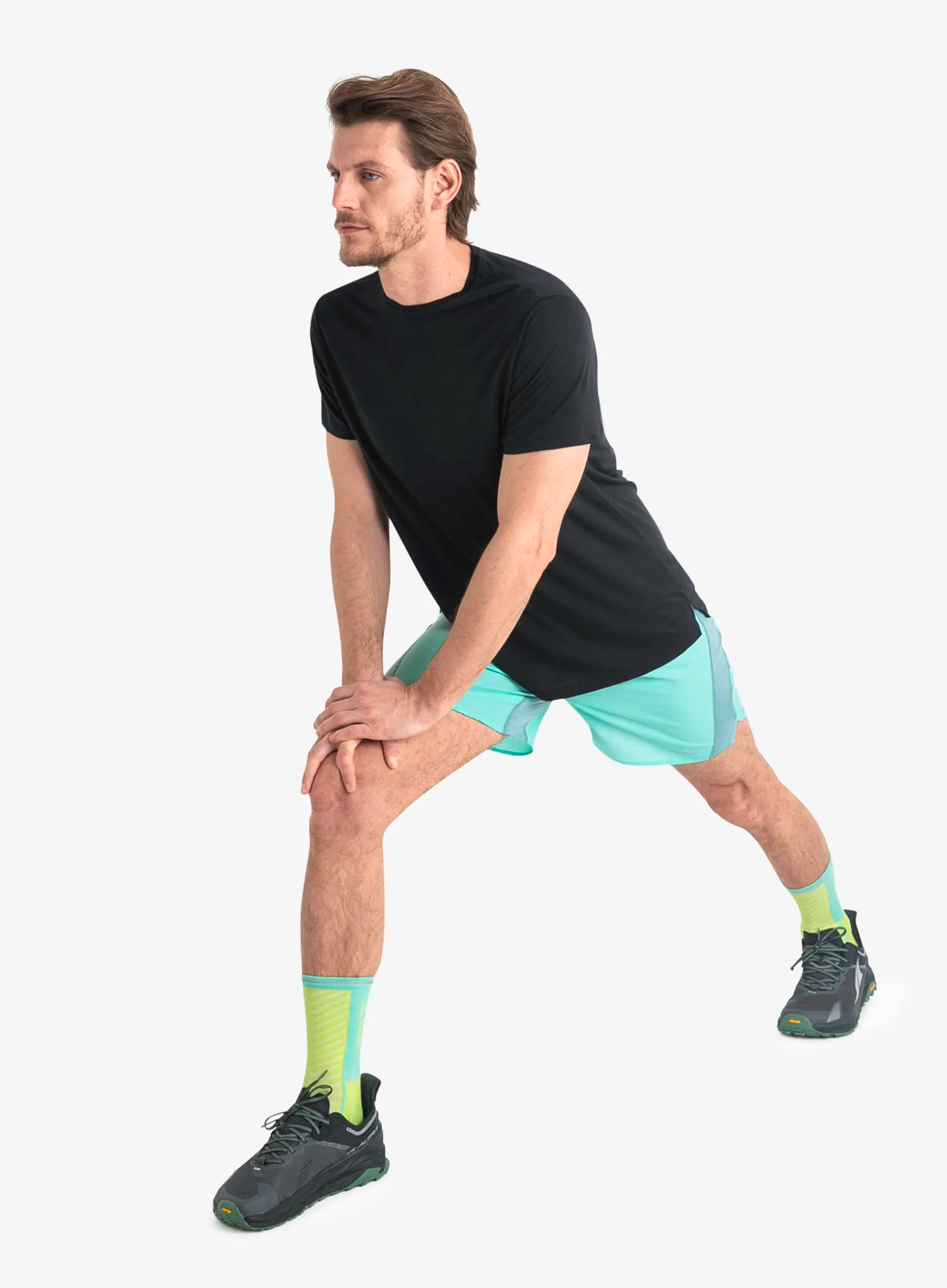Тениска мерино Icebreaker Merino 125 Cool-Lite Sphere III SS Tee - black