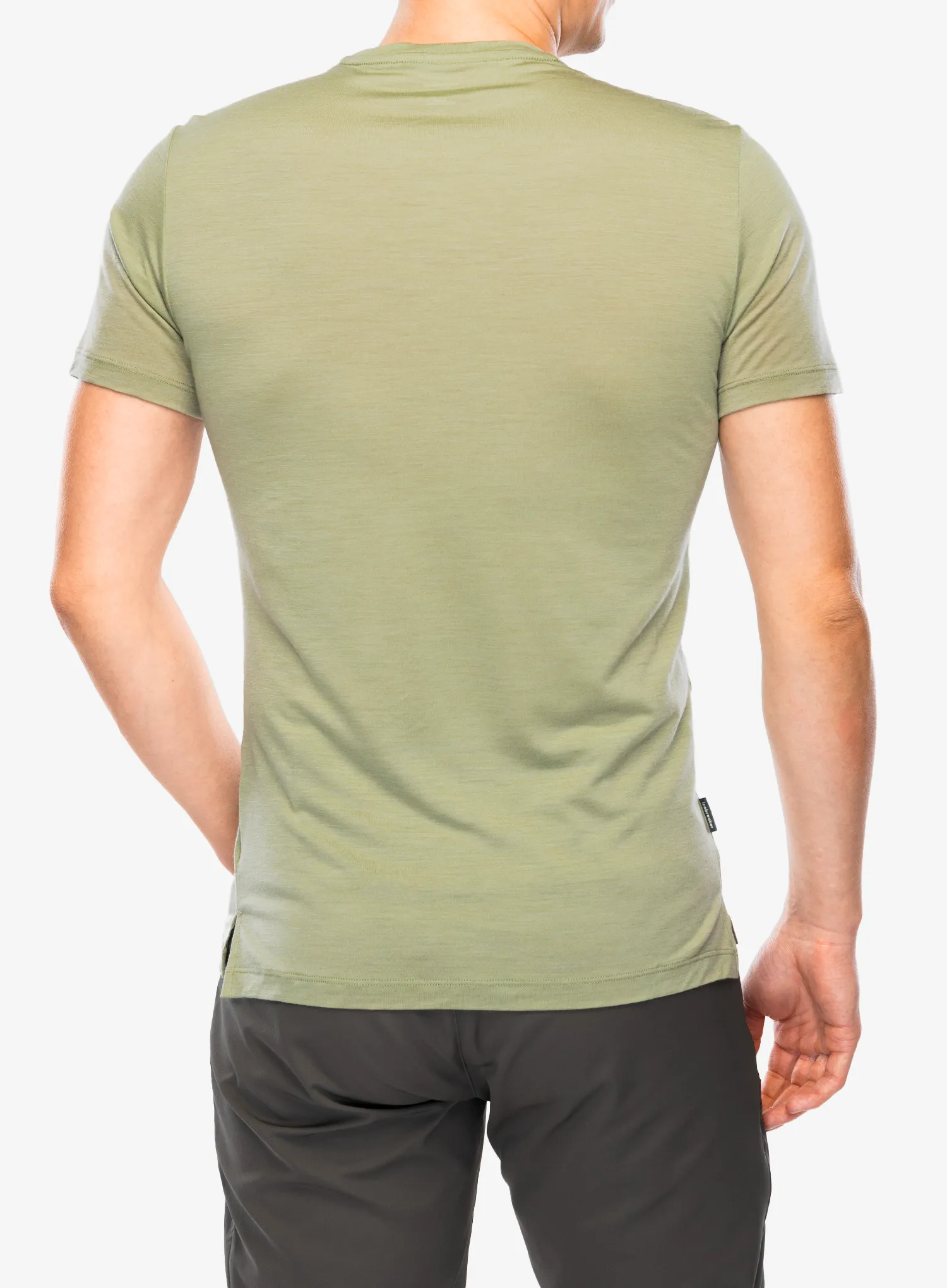 Тениска мерино Icebreaker Merino 125 Cool-Lite Sphere III SS Tee - lichen