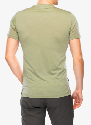 Тениска мерино Icebreaker Merino 125 Cool-Lite Sphere III SS Tee - lichen